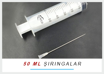 50 ml Şırıngalar